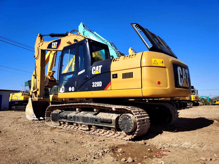 Used Caterpillar CAT320D excavator|No. 24521-17 