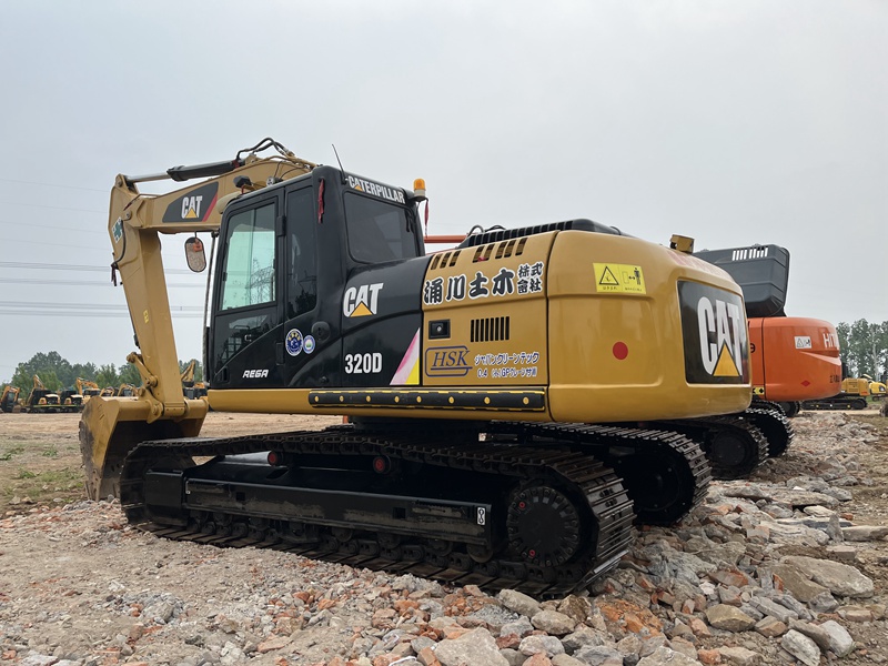 Used Caterpillar CAT320D excavator|No. 24521-18