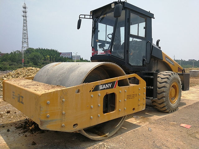 Used SANY SSR220AC-8 road roller No. 24523-28