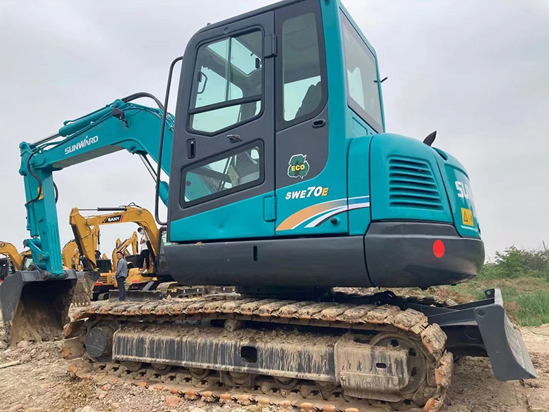 Used Sunward 70E excavator | No. 24528-8