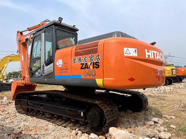 Used Hitachi ZX240-3 excavator|No. 24519-15