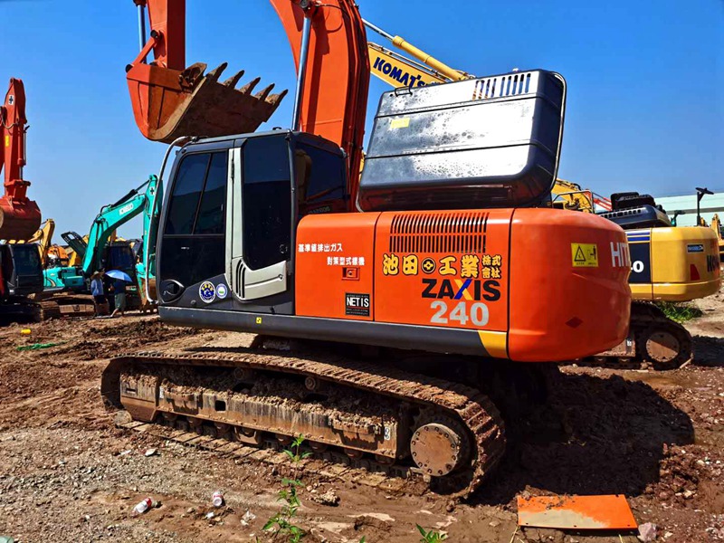 Used Hitachi ZX240-3 excavator|No. 24519-24