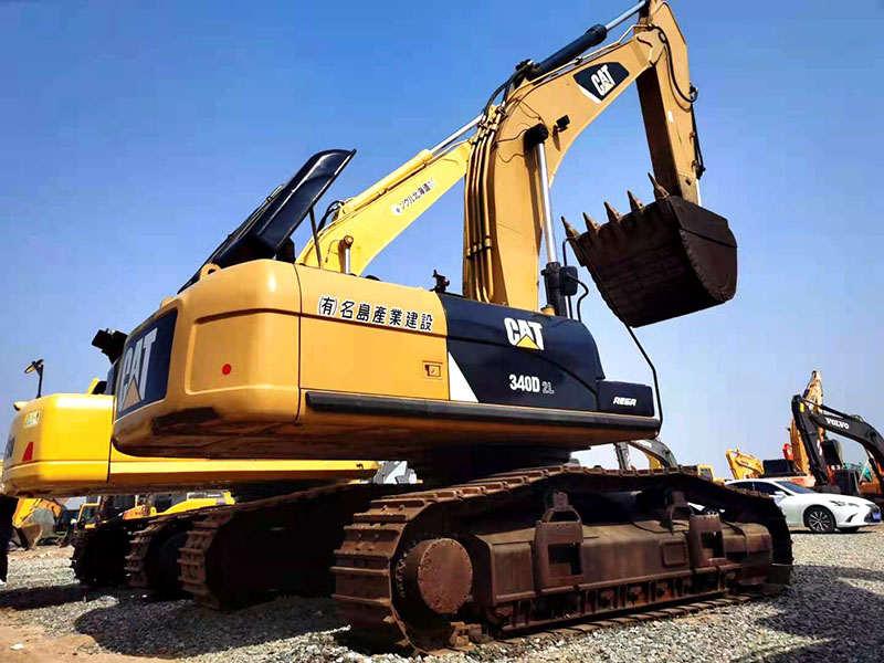 Used Caterpillar CAT340D excavator | No. 24522-12