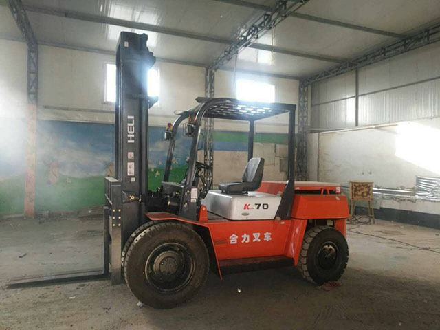 Used LHELI K70 forklift |No. 24524-4