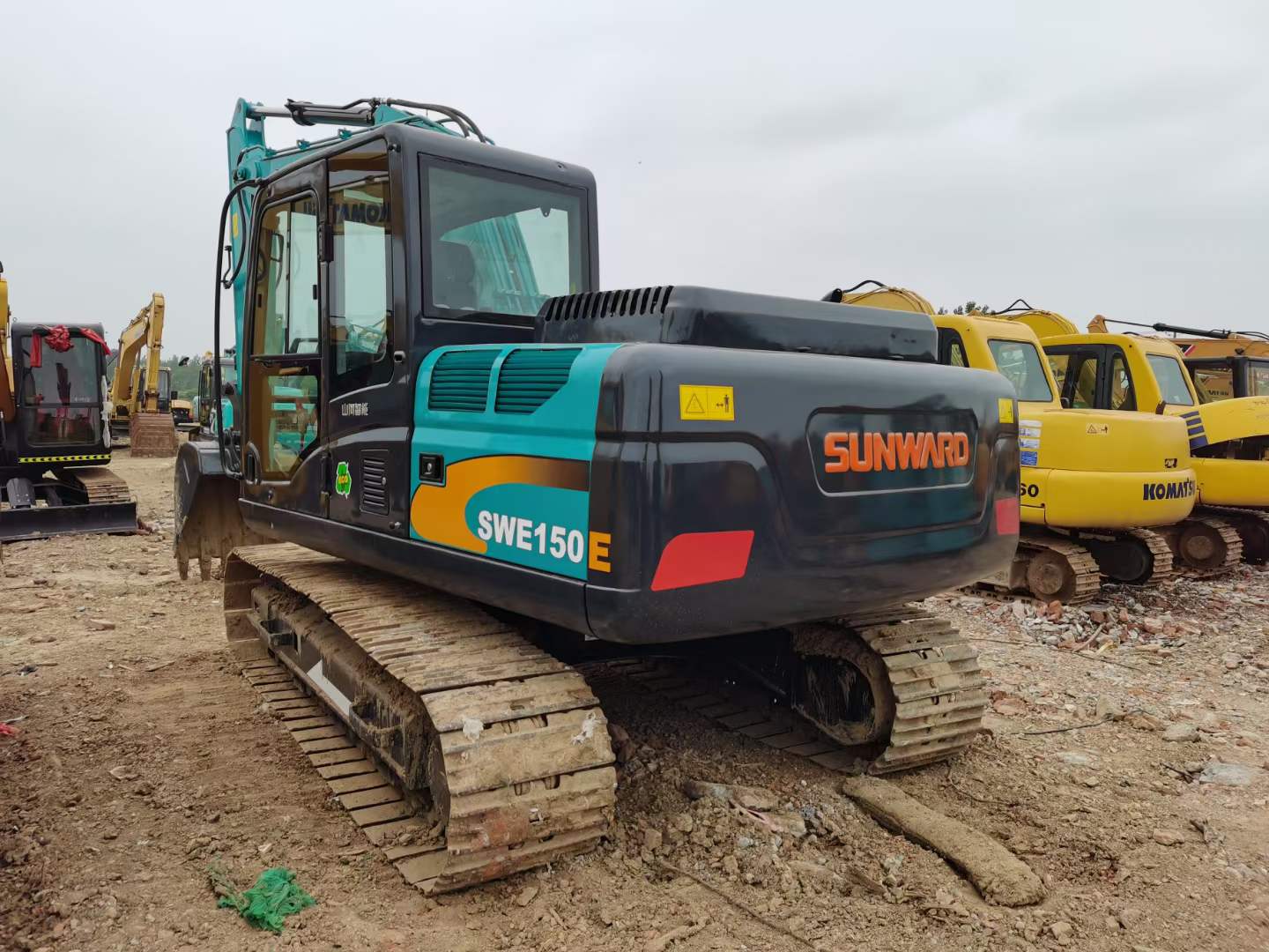 Used Sunward 150E excavator|No. 24528-4