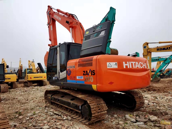 Used Hitachi ZX200-3 excavator|No. 24519-21