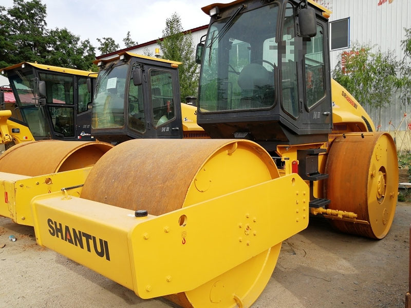 Used SHANTUI SR2125 road roller|No. 24523-25