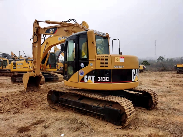 Used Caterpillar CAT313C excavator |No. 24521-12