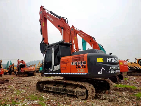 Used Hitachi ZX240-3 excavator|No. 24519-23