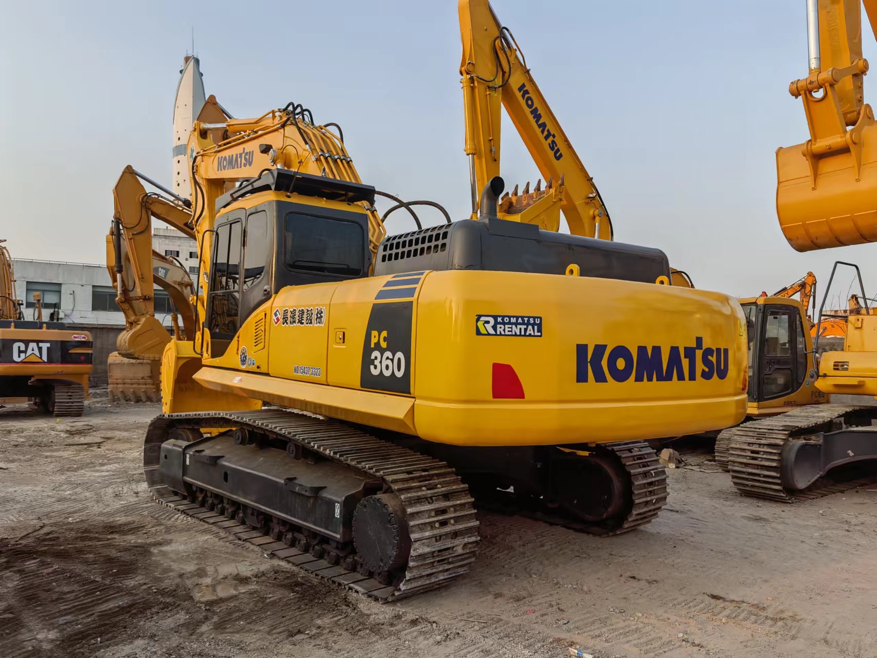 Used Komatsu PC360-7 excavator | No. 24519-6