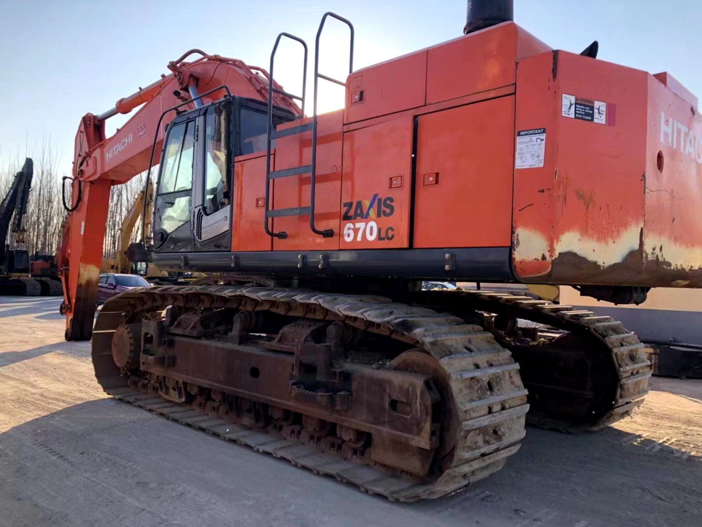 Used Hitachi ZX670-3 | No. 24521-3