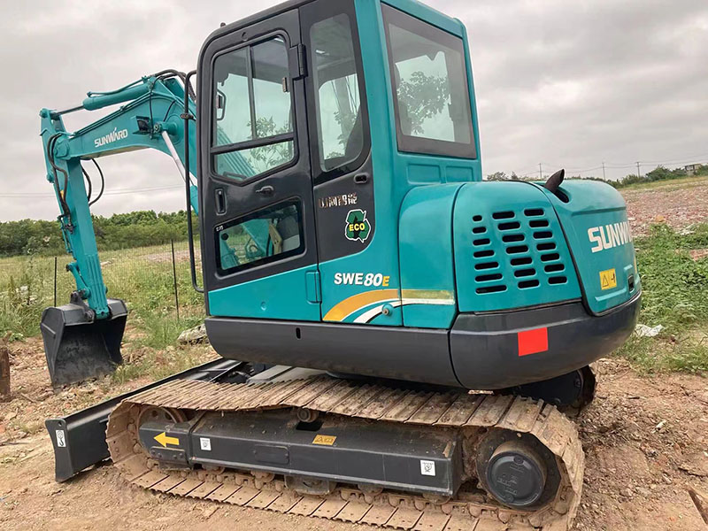 Used Sunward 80E excavator|No. 24528-7