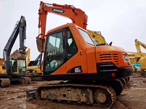 Used Doosan DH80 excavator | No. 24531-6