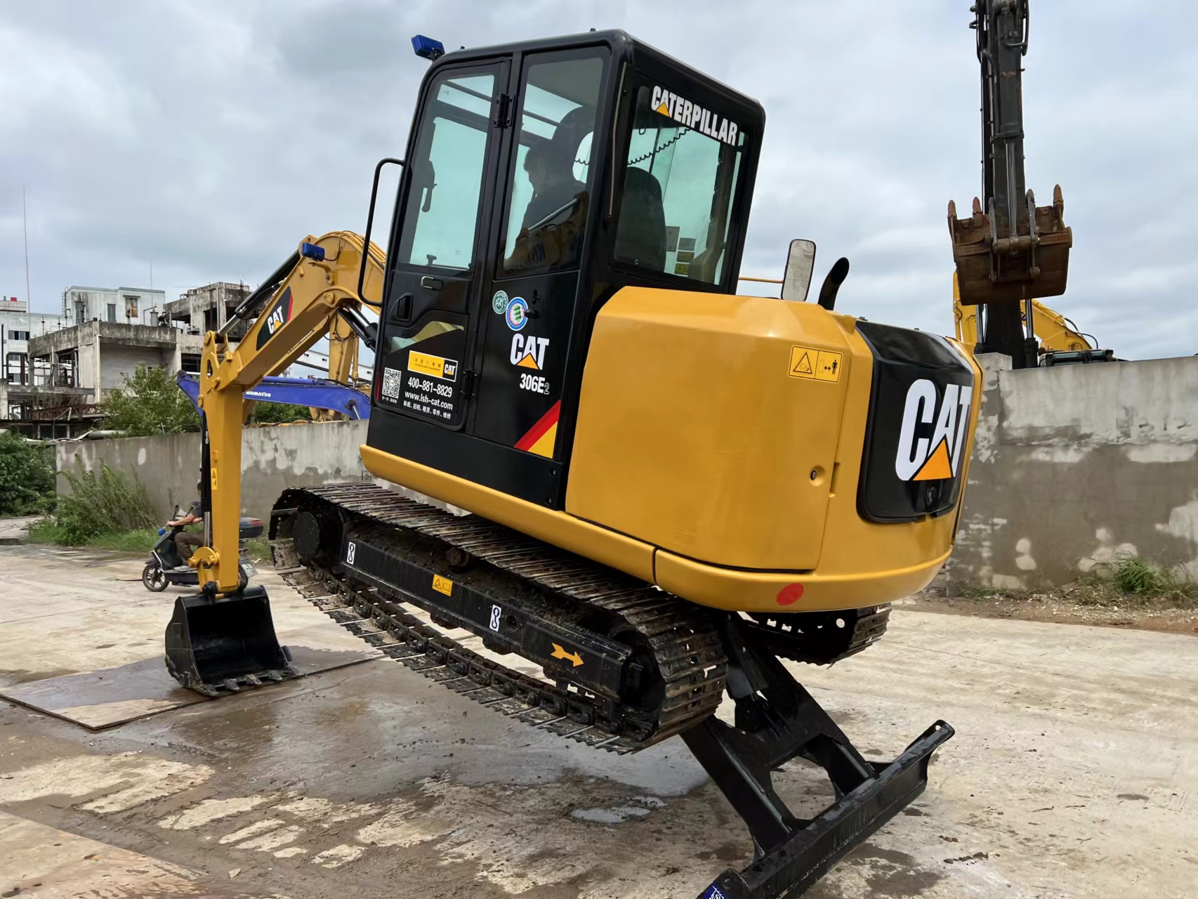 Used Caterpillar CAT306E2excavator|No. 24521-7