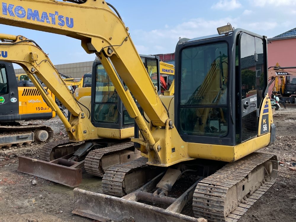 Used Komatsu PC56 Excavator No. 2425-2