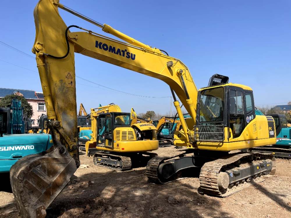 Komatsu PC160-7 second-hand excavator No. 24327-1