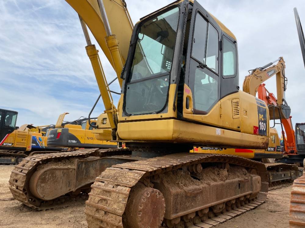 Komatsu PC160-7 second-hand excavator No. 24422-3