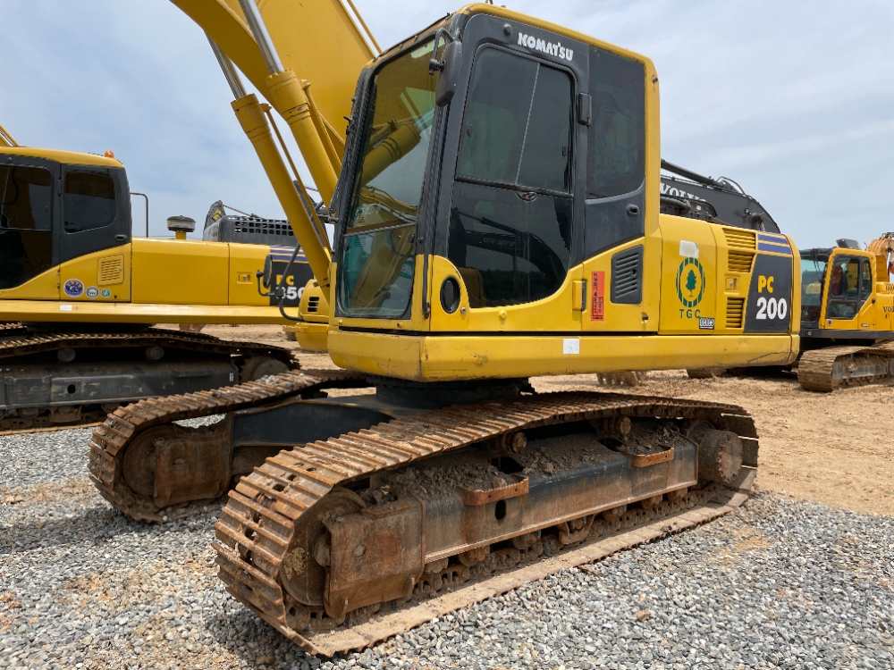 Komatsu PC200-8 second-hand excavator No. 24418-1