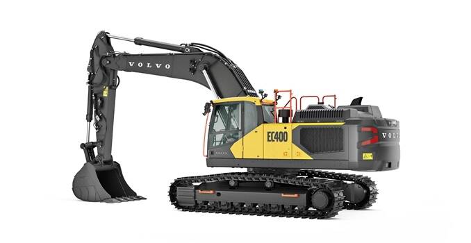 Tiedou Volvo used excavator EC400.jpg