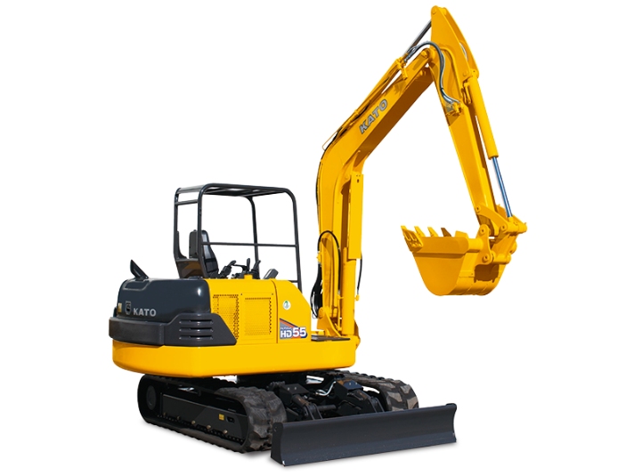 Iron bucket used in Kato excavator equipment HD55N4_WH_712x534px.jpg