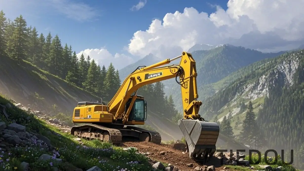 Tie dou used engineering machinery trade network - excavator series v33.webp